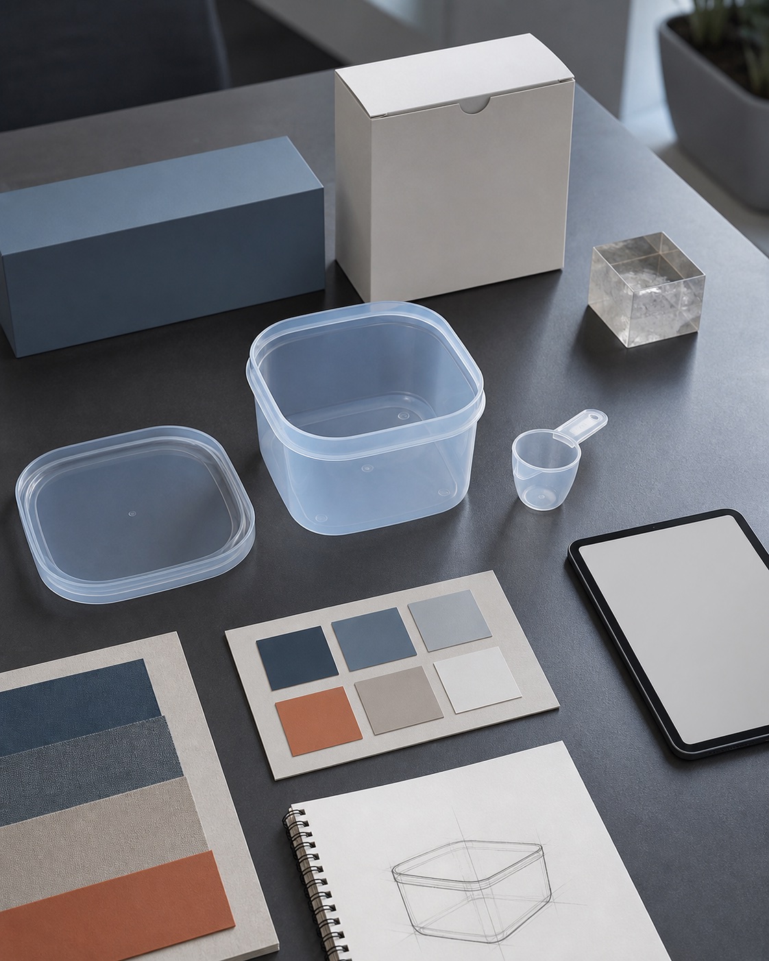 Product options, material chips and commercial assumptions being confirmed